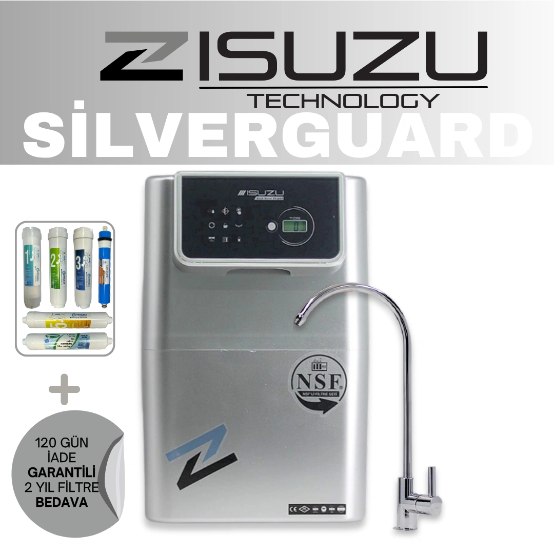 isuzu-technology-silverguard-1 ISUZU Dijital SilverGuard Su Arıtma Cihazı - Görsel 1